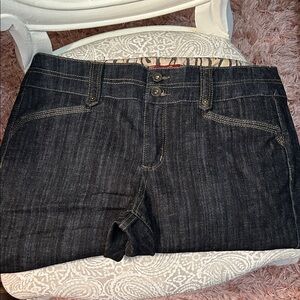 One 5 One 13 inch inseam light denim shorts size 14